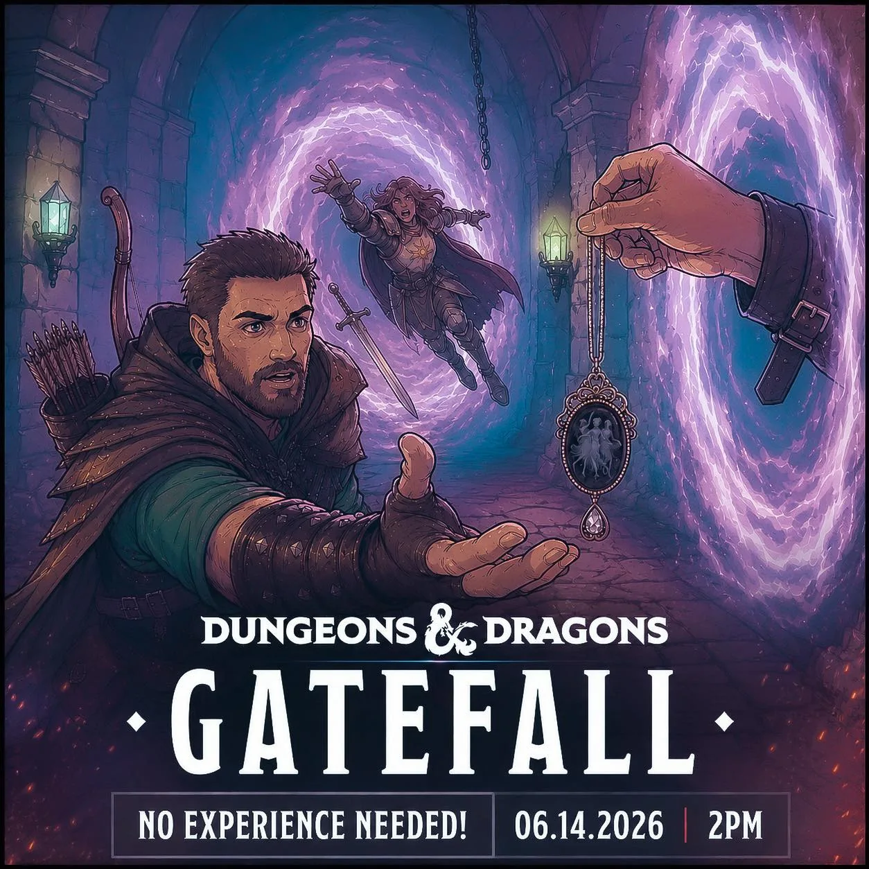 A Gatefall promotional poster for the June 14, 2026 one-shot.